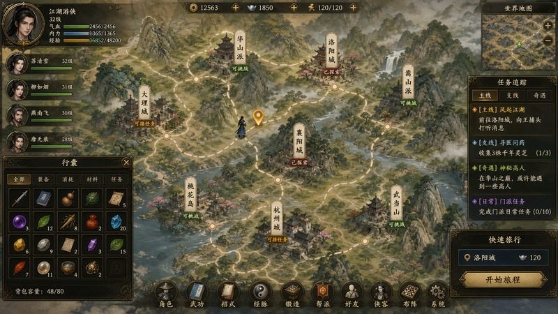 金庸群侠传5爱与死仙狐MOD六周年 剧情探索 内容截图 3